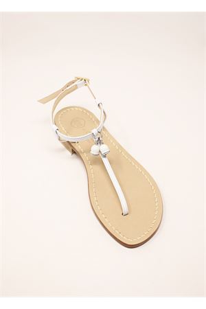 limited edition bridal sandals with lucky bells Da Costanzo | 1918SPOSABIANCO